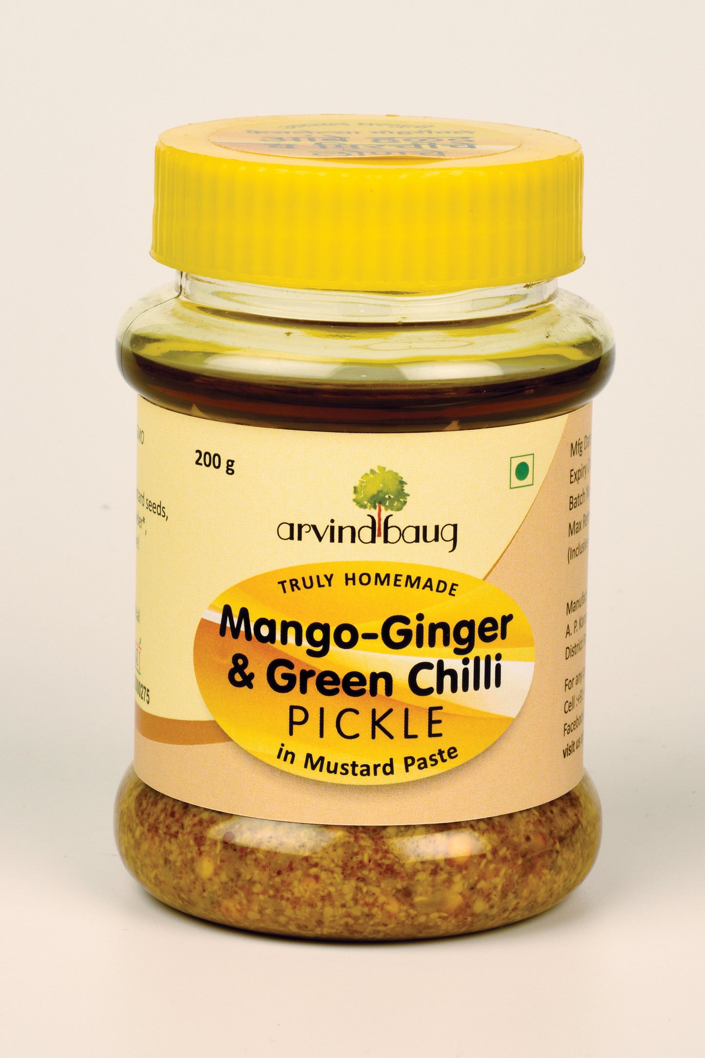Mango Ginger & Green Chilli Pickle